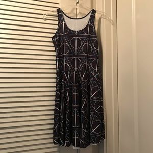 Deathly Hallows Skater Dress